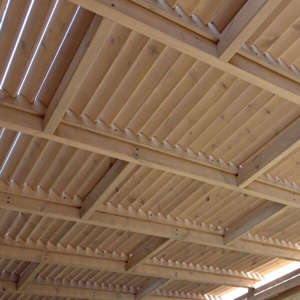 narrow pergula beams